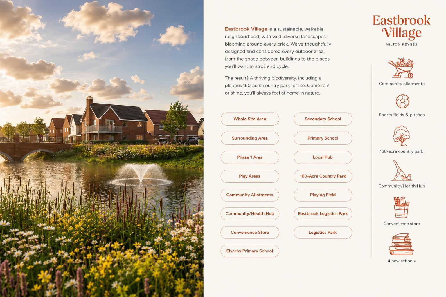 Phase one, Eastbrook Village, Milton Keynes
